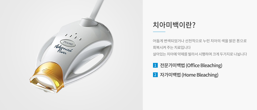 치아미백이란?