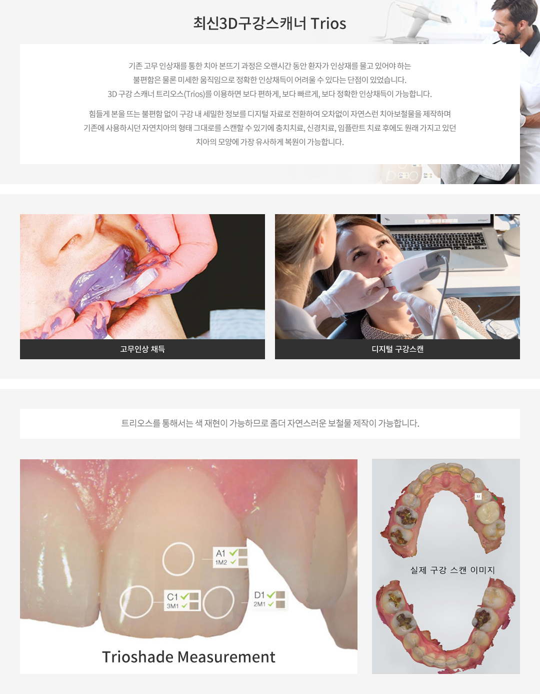최신3D구강스캐너 TRIOS